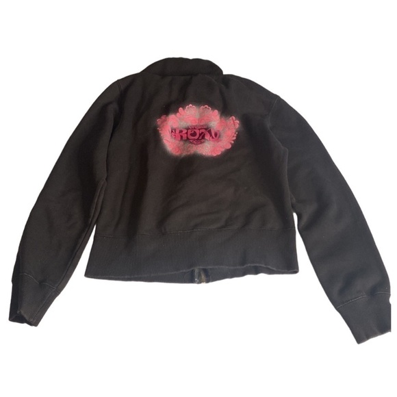 ROXY QUIKSILVER BALCK HOODIE SIZE MEDIUM - Picture 6 of 6